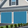 thumbnail image 3 of Blue Garage Door Cover Banner 6 x 13 FT, Modern Pure Wave Ride Garage Door Curtains Backdrop with Grommets for Indoor Outdoor Wall Party Porch Yard Decorations Background, 3 of 9