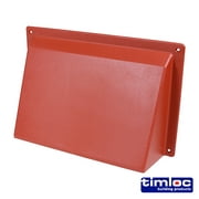 Timco - Timloc External Cowl - Terracotta - ABC96TE (Size 255 x 160 - 1 Each)