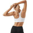 thumbnail image 3 of SOMER Sports Bras for Women, Wireless High Impact Support Workout Bra, Comfortable Padded Fitness Gym Running Sports Bra, White, 3 of 6