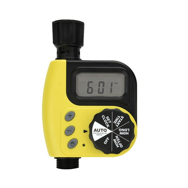 LSLJS Digital Water Timer Garden Automatic Sprinkler Irrigation Controller, Gardening Supplies