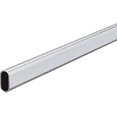 thumbnail image 2 of Ceiling Mounted Wardrobe Tube Support for Oval Tubes - Chrome Steel Clothes Rod Bracket (30 x 16 mm, 1 pc), 2 of 5