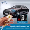 thumbnail image 3 of LAICAIW for Mercedes Key Fob Cover, 3 Buttons Soft TPU Key Fob Protector with Key Fob Keychain Fit for Mercedes Benz A B C E G R S M Class AMG Remote Start Key Fob Case(Bz), 3 of 6