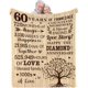 thumbnail image 1 of LHSHID Best Anniversary Marriage Gift Blanket Flannel Soft and Comfortable Anti static Bed Sofa Blanket 60x80in, 1 of 6