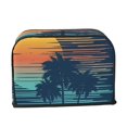 thumbnail image 2 of Yiaed Palm Trees Print Two Slice Bread Machine Cover, Universal Size Kitchen Appliance Cover for Bread Machine,Bread Machine Cover, 2 of 7
