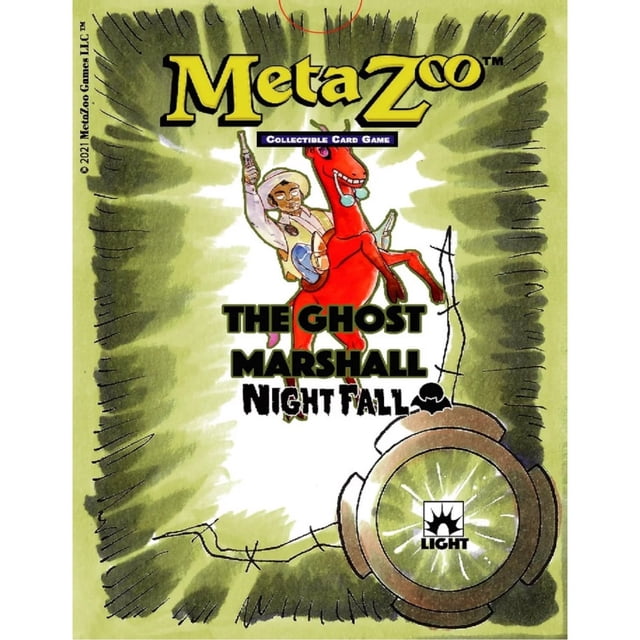 Meta Zoo : Nightfall le Fantôme Marshall (Léger) Thème Deck - 1re Édition