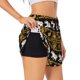 thumbnail image 1 of Balery traditional Elephant Pantalones cortos deportivos para mujer con forro y dos bolsillos, elásticos, para entrenamiento, gimnasio, yoga-X-Large, 1 of 7