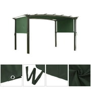 17*6.5 Feet Anti UV Protective Patio Pergola Canopy Replacement Cover Outdoor Garden Yard Sun Shelter Beach Tent