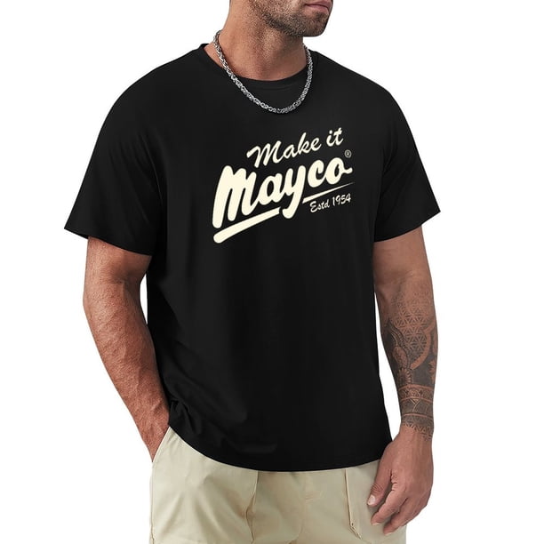 Vintage Make it Mayco Estd 1954 camiseta moda coreana pesas pesadas camisetas lisas hombres