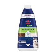 BISSELL PET Multi-Surface with Febreze Formula, Best Paired with CrossWave for Hard Surfaces and Area Rugs, Dissolves Dirt, Grime, and Tough Sticky Messes, Removes Pet Odors, 2295, 32 fl oz