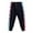 A-Black187, variant on Bibifish Women's Pants Black Track Pants With Side Panels Snap Button Colorful Stripe Design Soft Breathable Elastic Waist Sporty Wear Pants