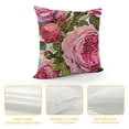 thumbnail image 4 of Throw Pillow Covers Rose Flowers Pillow Cases for Home Sofa Bed Chair Car Office Decorative, 4 of 5
