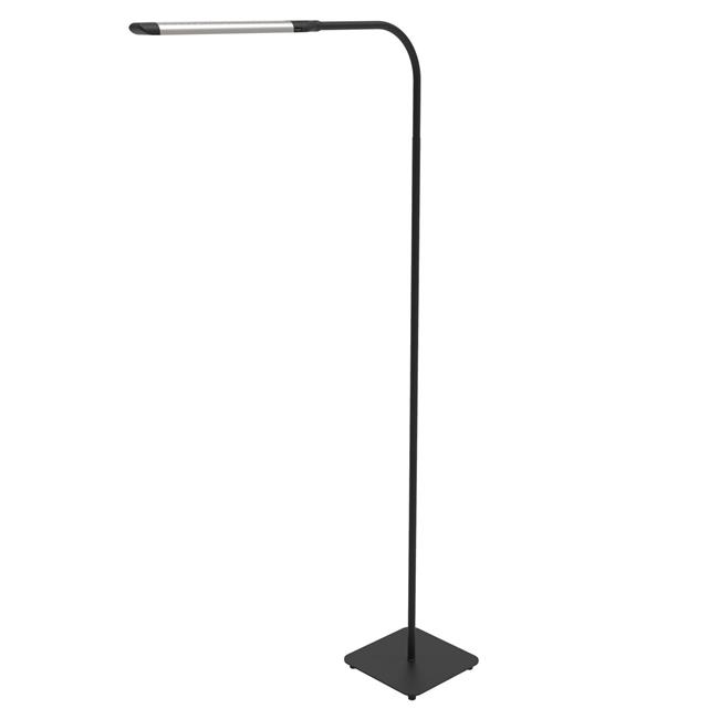 Viribright 850079 LED Floor Lamp, Black Finish