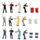 thumbnail image 4 of 1:64 Mini Figuras Pintadas Coloridas Figuras Miniatura Pintadas para Miniatura Kit de muñecas Azul, 4 of 9