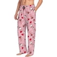thumbnail image 6 of Sikiie Gnome With Heart Mens Pajama Pants Sleep & Lounge Pants, PJ Bottoms With elastic waistb and Pockets Large, 6 of 6