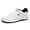 All White, variant on Men's Casual Shoes with Comfortable Lace-Up Design, Low-Top Durable Anti-Slip Walking Sneakers for Daily Outdoor Use and Office Wear