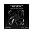 thumbnail image 2 of Phanteks M25-120 fan, High-Airflow radiator performance, PWM control up to 2000RPM, Daisy-Chain cable, Black,3 Pack, 2 of 5