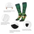 thumbnail image 3 of Rocae Pikmin Chaussettes de compression Décontractées pour Femmes Hommes Bas Contrastés, 3 of 6