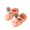 Pink, variant on Kids Cartoon Bird Penguin Coral Velvet Soft Non Slip Slippers Home Warm Shoes