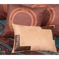 thumbnail image 7 of Chezmoi Collection Sedona 7-Piece Southwestern Wild Horses Microsuede Comforter Set, King, Turquoise Blue, 7 of 7