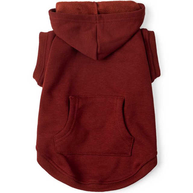 Sudadera con capucha Koneseve de forro polar cálido para perros, ropa de cachorro