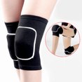 thumbnail image 4 of transpirables para hombres, mujeres, niños, rodillas protectoras, rodillera para voleibol, fútbol, ​​baile, yoga, tenis, correr, ciclismo, entrenamiento, escalada, sugerido 81-125 libras, 4 of 5