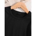 thumbnail image 3 of Boys' Cool Alien Cartoon Print Short Sleeve T-Shirt - Black Crew Neck, Soft Polyester Blend, Casual Summer Tee with "SPRUNK" Design, Casual Wear | Fun Graphic Shirt | Comfortable Fit Shirt, Boy Tshir, 3 of 5