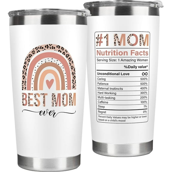 Gifts for Mom from Daughter Son - Mom Birthday Gifts, Birthday Gifts for Mom - Christmas Gifts, Christmas Gifts for Mom Wife - Mom Gifts, Mother Gifts, New Mom Gifts for Women - 20 Oz Tumbler