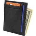 thumbnail image 1 of HAMMER ANVIL Genuine Leather RFID Blocking Front Pocket Minimalist Wallet, 1 of 5