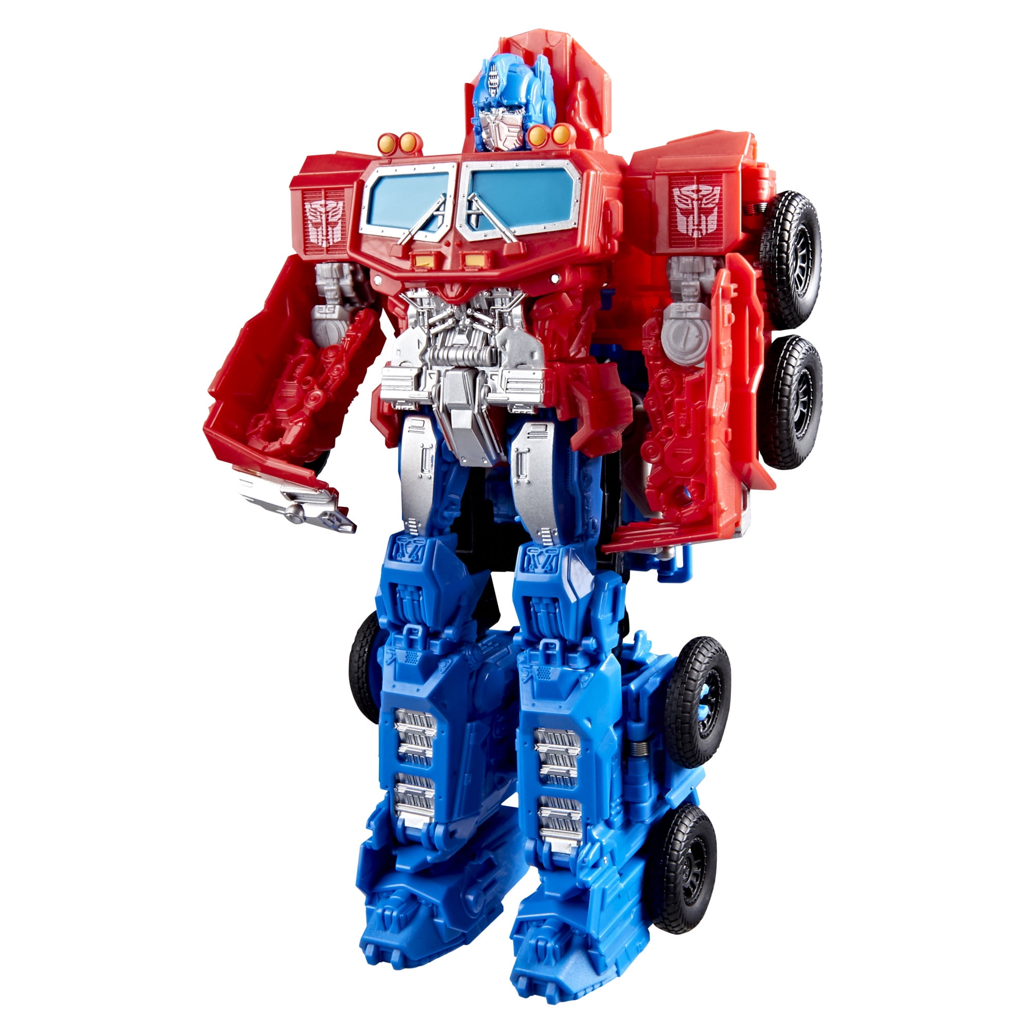 Transformers Toys Smash Changers Optimus Prime Action Figure, 6+