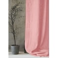 thumbnail image 2 of The Cozy Creations Set of 2 Rod Pocket Window Panels, 100% Cotton Curtain for Door ,Bedroom, Living Room and Kitchen, Thik Cotton Extra Long Blackout Curtains, Dusty Pink, 44" Wide x 120" Length, 2 of 4