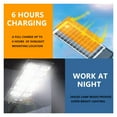 thumbnail image 7 of Solar Lights, 10000Watts Solar LED Light Outdoor 15000mAH Solar Refletor 504LED 30000LM Wall Sunlight PIR Motion Sensor Garden Lighting Remote
--------
Super Bright & Energy Efficient, 7 of 7