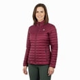 thumbnail image 2 of Mobile Warming Backcountry Heated Jacket for Women, PrimaLoft Insulated, USB-C Battery, Bluetooth, Burgundy, Medium, 2 of 3