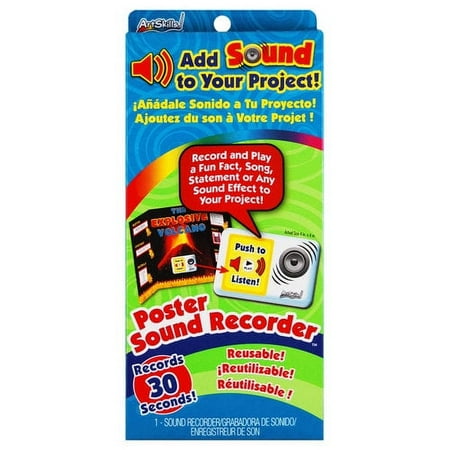 ArtSkills Sound Recorder Kit for Posters and Presentations