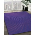 thumbnail image 2 of Ahgly Company Indoor Rectangle Patterned Bright Purple Area Rugs, 5' x 7', 2 of 6