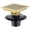 gold-11cm, variant on Square Shower Drain with Flange for Home Bathroom Kitchen Use Easy to Install