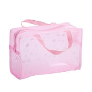 WYQLFSB Outdoor Beach Toy Mesh Bag Beach Toys Mesh Beach Bag Seashell Bag Sand Toy Shell Collecting Bag for Holding Shells Swimming Pool Bag Storage Bags with Straps for Boys and Girls