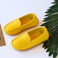 thumbnail image 6 of BLTIBY Toddler Baby Boys Girls Flat Shoes Non Skid Candy-Colored Slipper Sneaker Moccasins Infant Cute Comfy Solid Shoe Yellow 6.5-7Years, 6 of 9