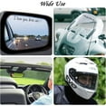 thumbnail image 6 of Tutuviw 4Pcs I Love You Drive Safe Mirror Sticker,Cute Car Rear Decal,Funny Car Accessories,Vinyl Tumbler Decal Sticker for Rearview Window Windshield Bumper,Driver Gifts(Black&White), 6 of 8