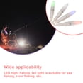 thumbnail image 3 of Soidarity Palo luminoso Plástico resistente al desgaste LED Luz de noche Clips de punta de caña de pescar Lámpara práctica Lightstick Bite Pescar Verde, 3 of 6