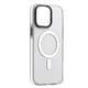 thumbnail image 1 of Funda TEKKU Matte Color para iPhone 15 PRO Trans Blanco compatible con MagSafe, 1 of 5