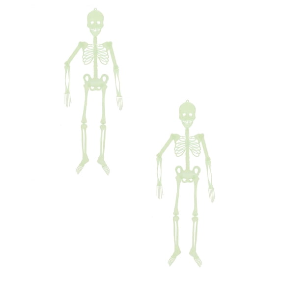 2Pack Skeleton Decoration Party Halloween Luminous Human Outdoor Props Hanging Us Home Decor Hangs Home Decor