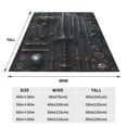 thumbnail image 3 of Fuzoiu Fantasy Medieval Weaponry Print Ultra-Soft Micro Fleece Blanket,All Seasons Flannel Throw, Lightweight Blanket for Bed, Sofa, Couch, Movie Night, Camping, and Travel-60"x50", 3 of 7