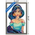 thumbnail image 3 of Disney Princess - Jasmine - Stylized Wall Poster, 14.725" x 22.375" Framed, 3 of 5