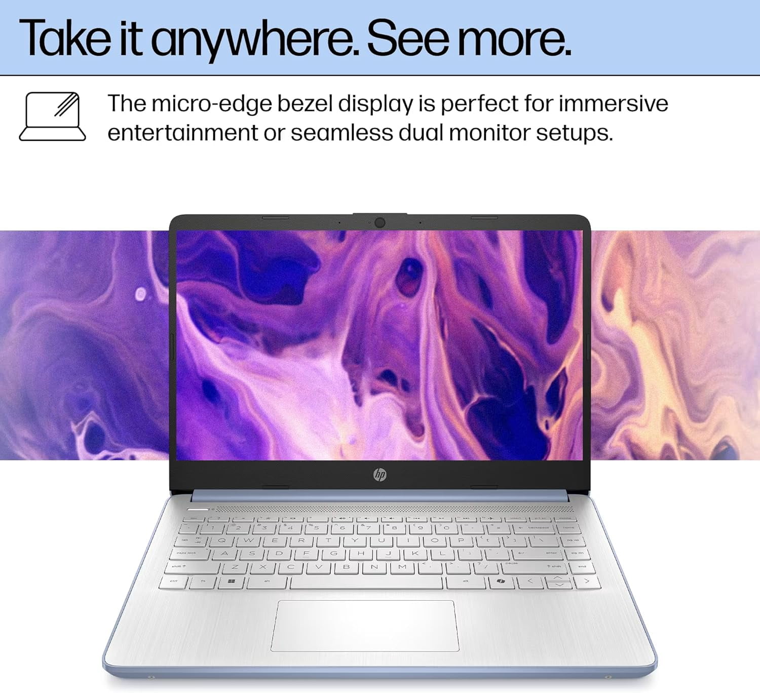 HP 14 AI Laptop - For business cloud migration - Walmart Business