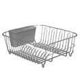 thumbnail image 1 of Dish Rack With Cutlery Holder Gray, 1 of 2