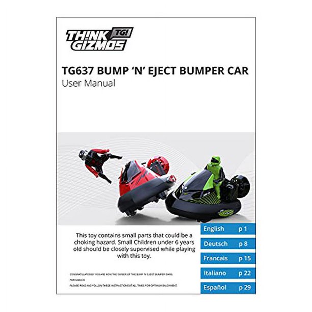 Bump and eject sales bumper cars