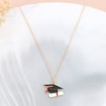 thumbnail image 4 of Graduación Regalo Conmemorativo Doctor Sombrero Tarjeta Collar Colgante Accesorios Versátil, 4 of 5