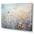 thumbnail image 2 of Designart "Meadow Stroll Among Wildflowers I" Wildflowers Canvas Wall Art, 2 of 7