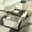 Black White, variant on Rectangular Luxury Desk - Built - in Refrigerator & Power Sockets - Coffee Table Use - Store Drinks & Charge Electronics
