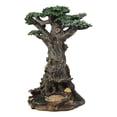 thumbnail image 2 of Fantasy Ent Greeman Tree House Display Statue For Mini Fairy Garden Figurines, 2 of 7